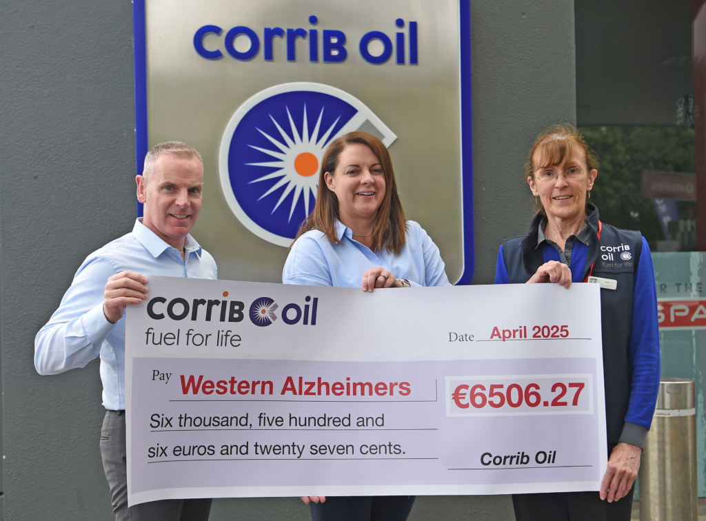 Corrib Oil Raises Over €6,500 For Western Alzheimer's